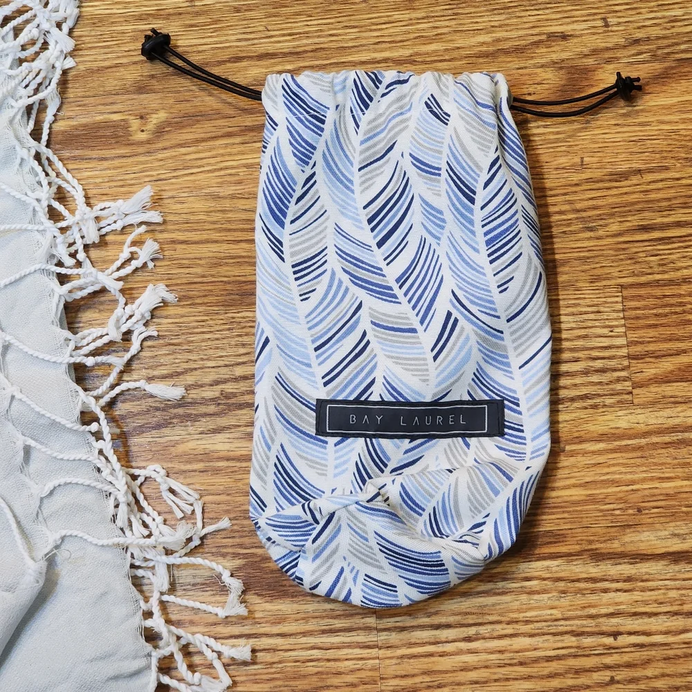 Bay Laurel Travel Bag With Beach Towel Turkish Cotton